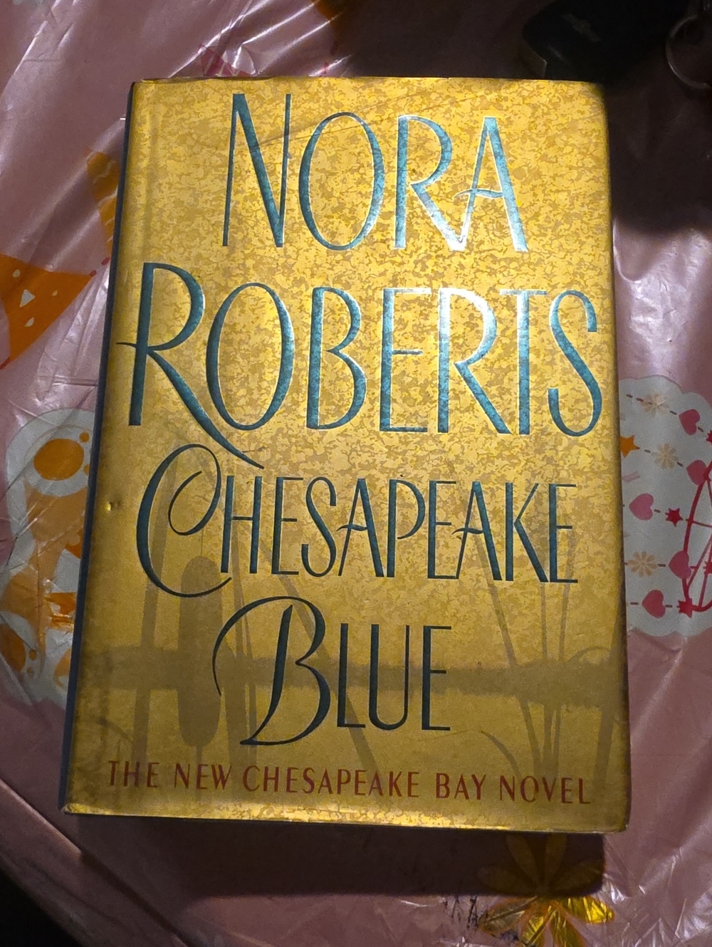 Chesapeake Blue Hardcover Book - Gold Dust Jacket